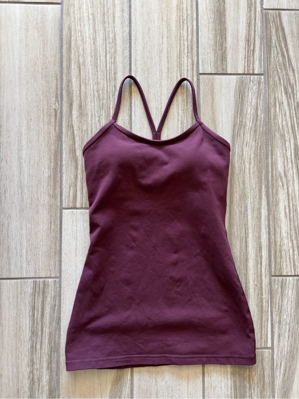 lululemon athletica Spaghetti Strap Tank Top - Burgundy